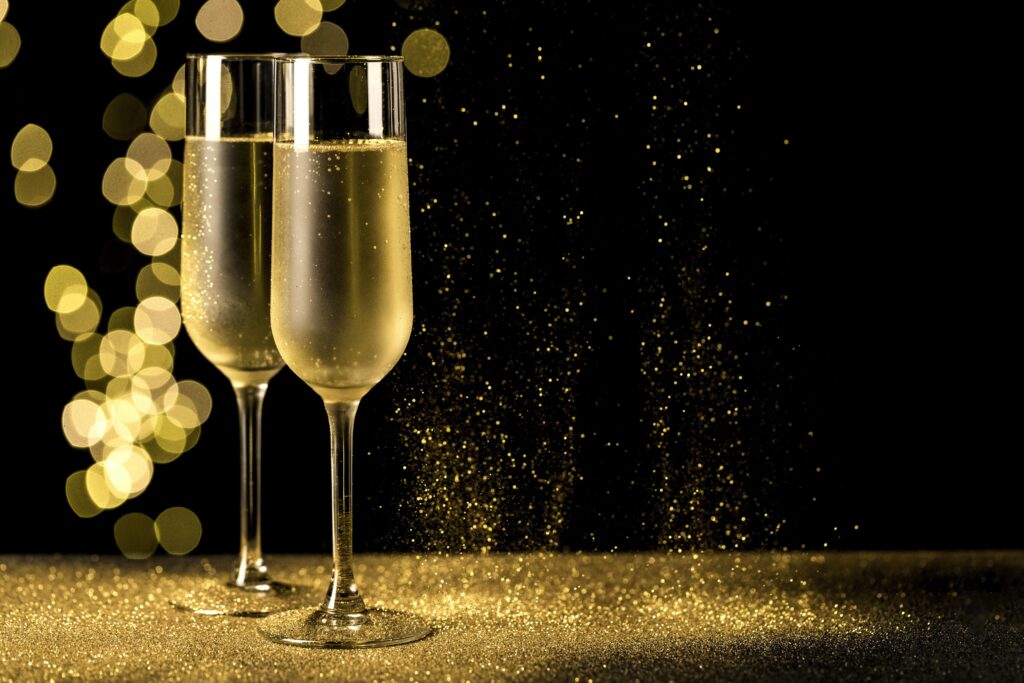 2026 happy new year image in gold